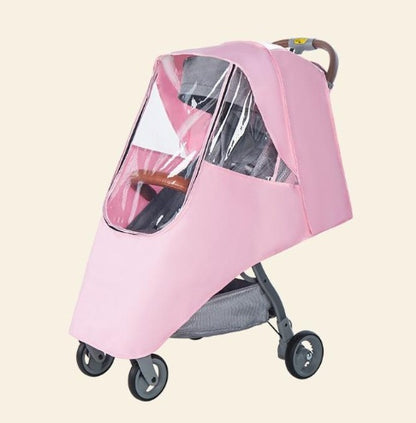 Universal Stroller with Built-In Cozy and Rainproof Cover