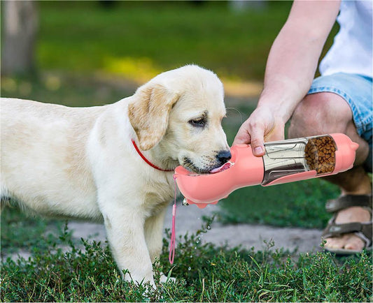 3-in-1 Portable Pet Water Bottle