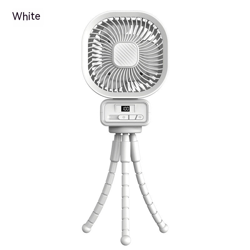 Versatile Portable Tripod Fan with Flexible Legs